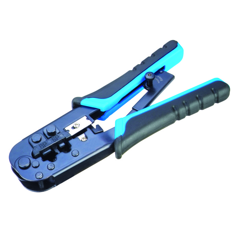 Crimping Tool  Supports 8P8C/ RJ45  6P6C/RJ12, 6P4C/RJ11  6P2C ,4P4C&4P2C , with small cable str