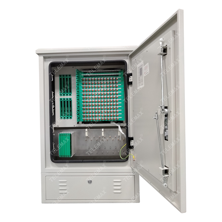 Optical Fiber Cross Cabinet Outdoor 144 Core 1024*680*350mm, SPCC / Stainless Steel