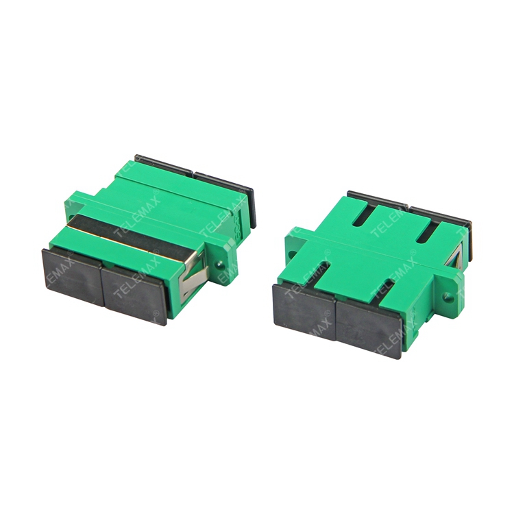 Optical Fiber Adapter SC/APC Single Mode 9/125 Duplex