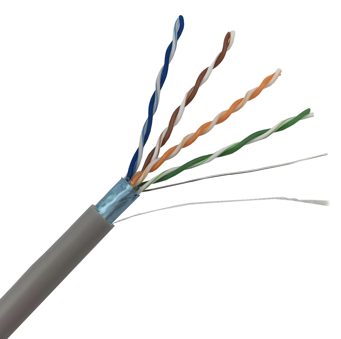 Cat.5e F/UTP Solid 24AWG Lan Cable LSZH Jacket -305m/Box