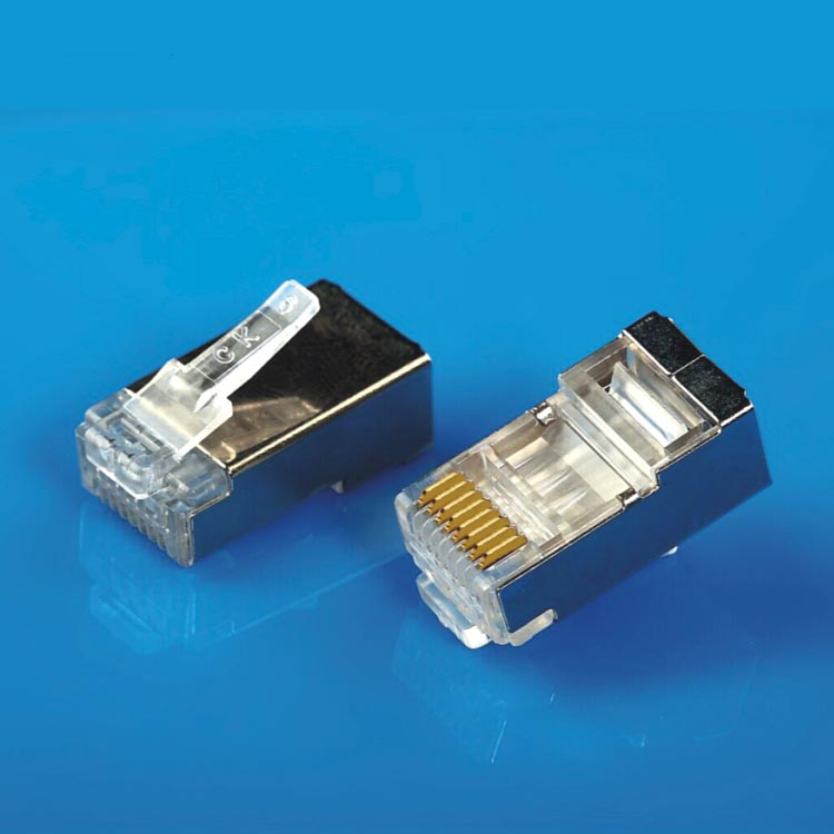 CAT6 FTP RJ45 Plug 8P8C, Golden plating 3/15/30/50u''